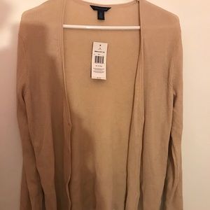 NWT Cream Tommy Hilfiger Cardigan